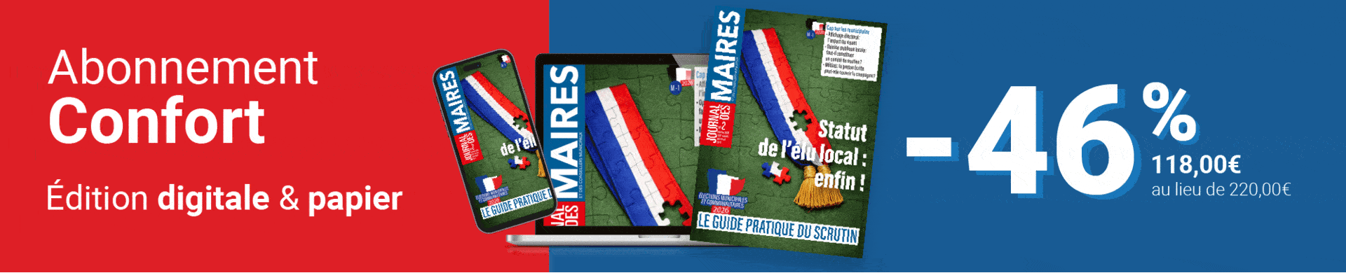 Les offres d'abonnement au journal des maires
